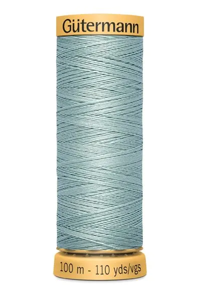 Gutermann Sew All Thread - Green 100% Cotton Colour 7827