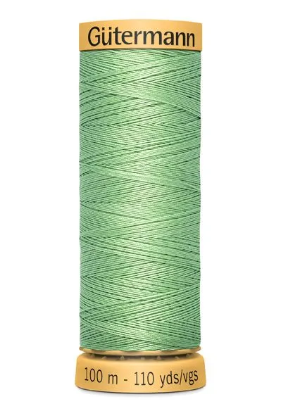 Gutermann Sew All Thread - Green 100% Cotton Colour 7880