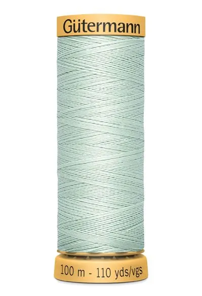 Gutermann Sew All Thread - Green 100% Cotton Colour 7918