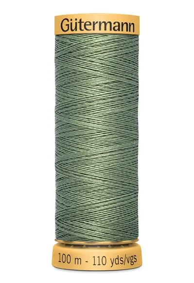 Gutermann Sew All Thread - Green 100% Cotton Colour 9426