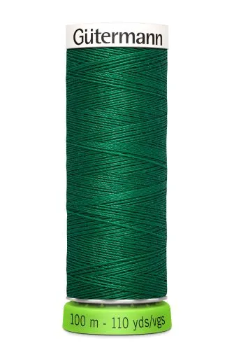 Gutermann Sew All Thread - Green Recycled Polyester rPET Colour 402