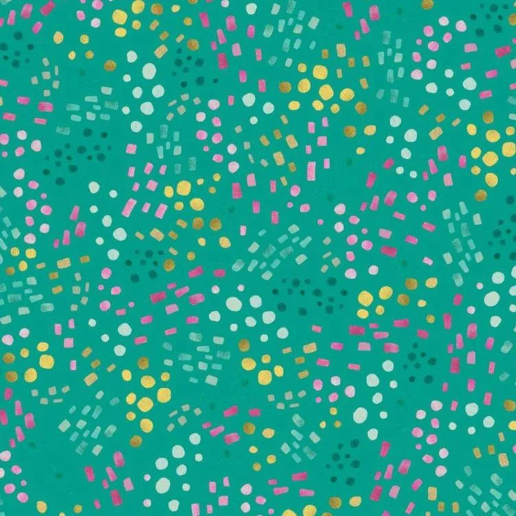 Quilting Fabric - Abstract Dot from Nightfall Floral by Bethany Sandoval for Felicity Fabrics 610114