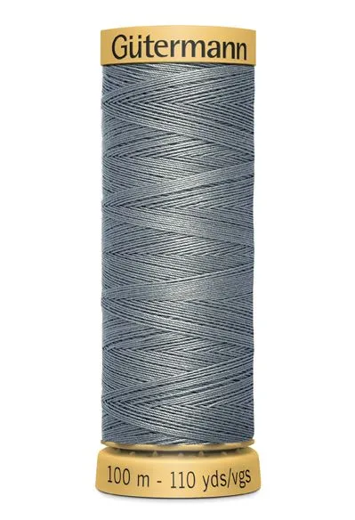 Gutermann Sew All Thread - Grey 100% Cotton Colour 305