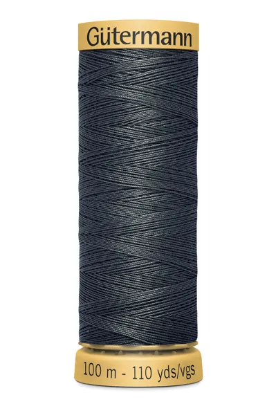 Gutermann Sew All Thread - Dark Grey 100% Cotton Colour 4403