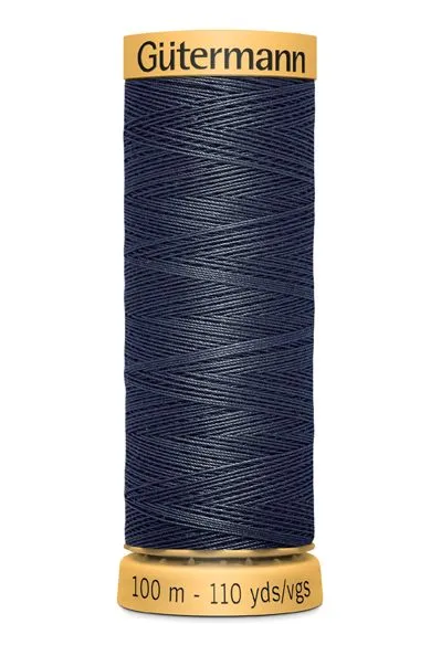 Gutermann Sew All Thread - Grey 100% Cotton Colour 5413