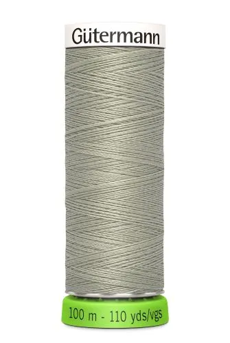 Gutermann Sew All Thread - Grey Recycled Polyester rPET Colour 132