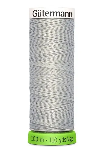 Gutermann Sew All Thread - Grey Recycled Polyester rPET Colour 38