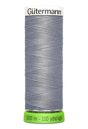 Gutermann Sew All Thread - Grey Recycled Polyester rPET Colour 40