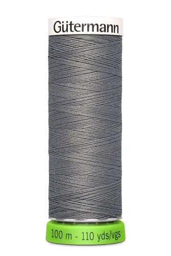 Gutermann Sew All Thread - Grey Recycled Polyester rPET Colour 496