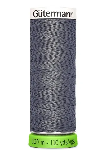 Gutermann Sew All Thread - Dark Grey Recycled Polyester rPET Colour 701