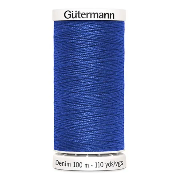 Gutermann Denim Thread - Royal Blue 6690