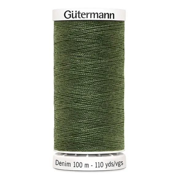 Gutermann Denim Thread - Olive Green 9250