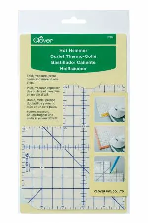 Hot Hemmer Tool by Clover in Inches