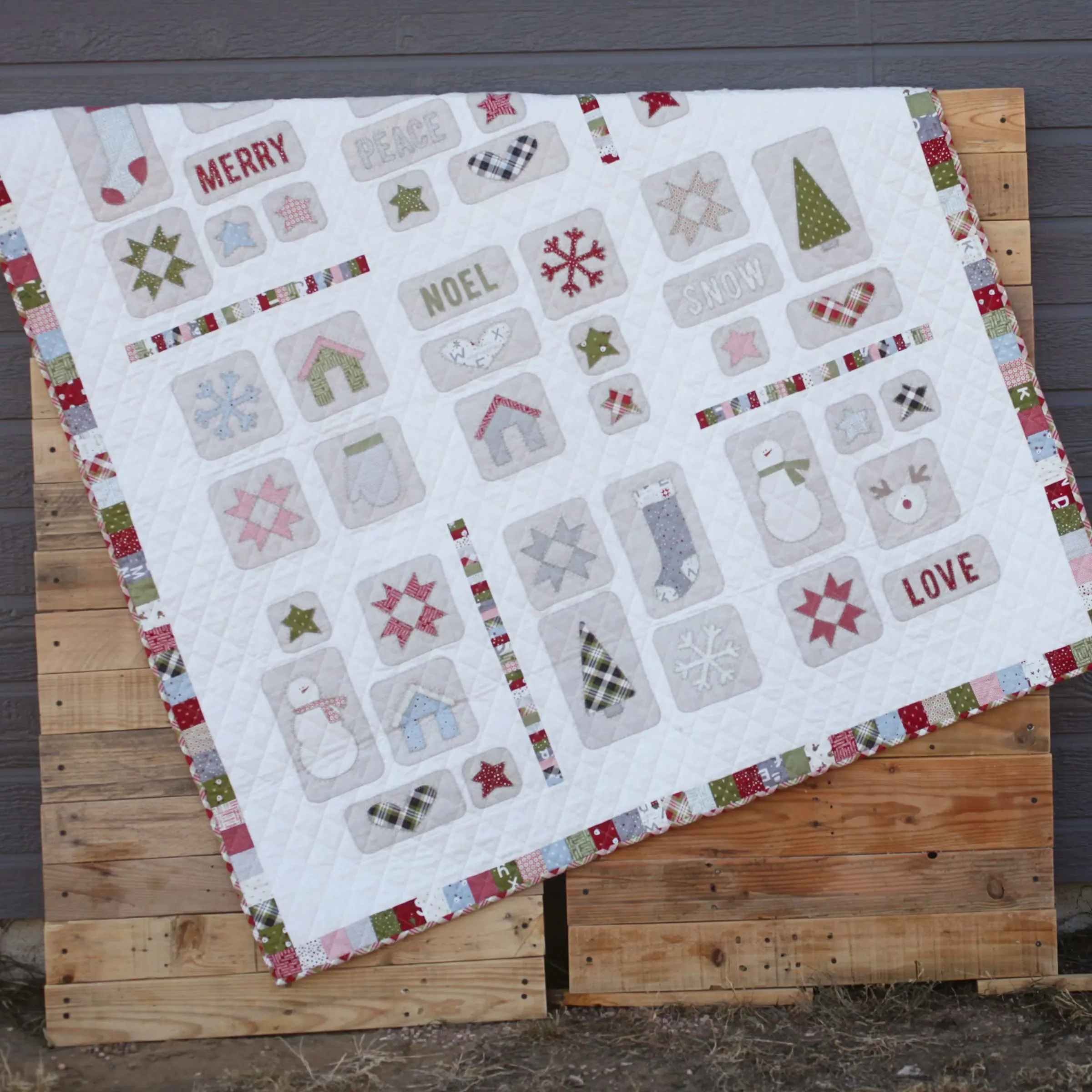 Quilt Kit - 'Up North' Lap Quilt by Sweetwater for Moda Fabrics