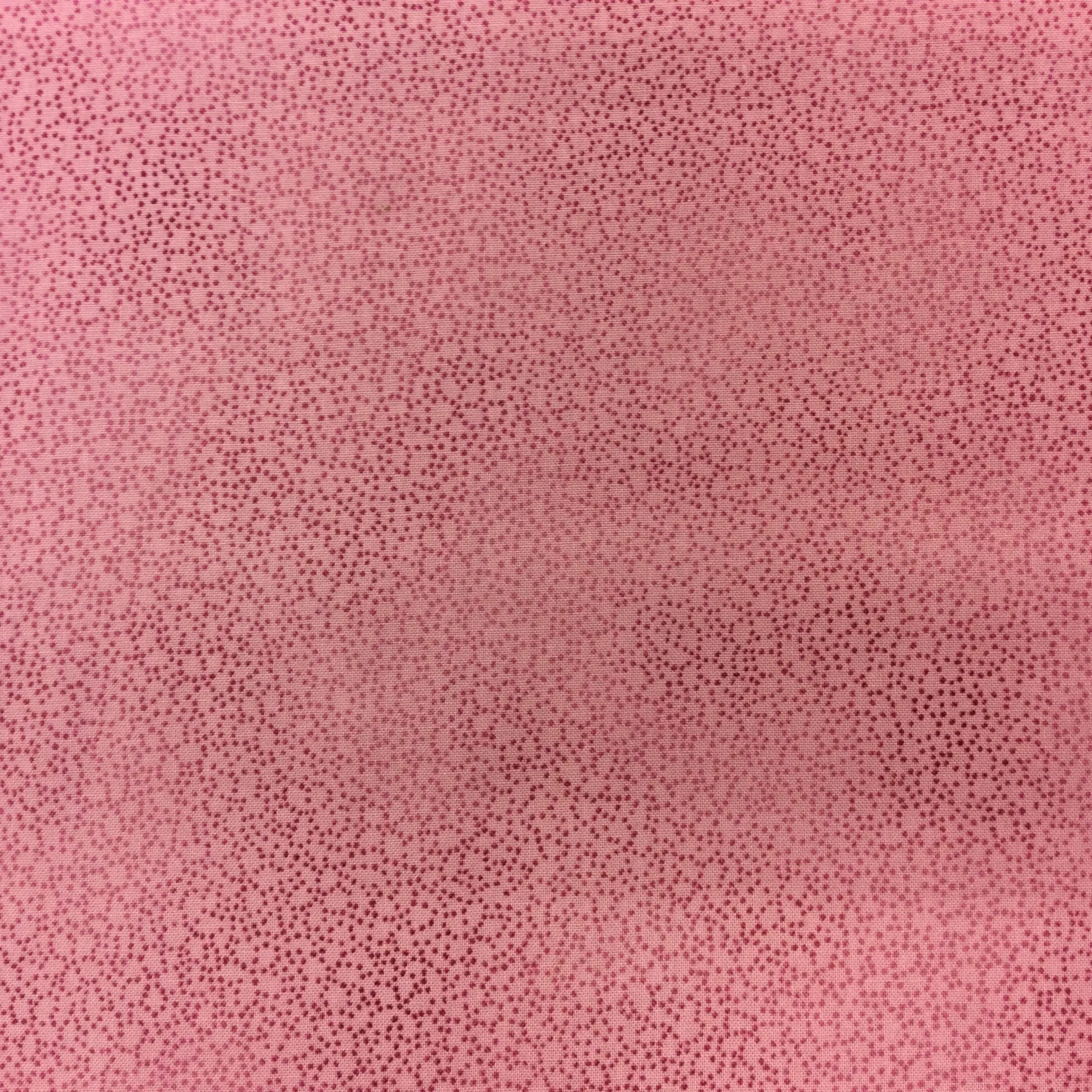 Quilting Fabric - Tiny Dots on Pink from Quilters Basics Style by Stof for Stof