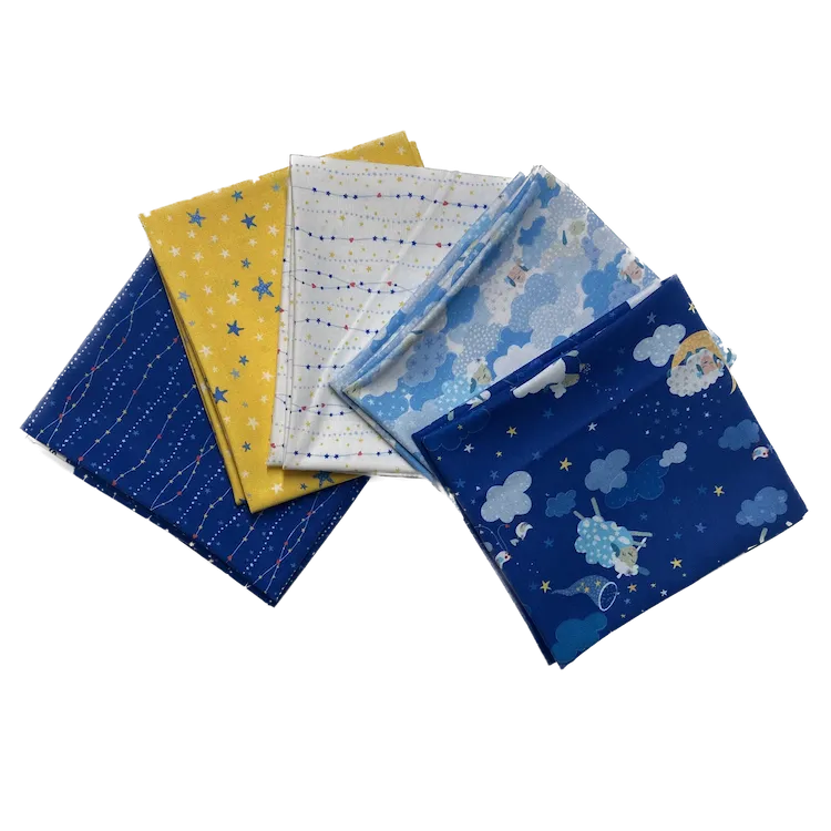 Quilting Fabric - Fat Quarter Bundle - Sweet Sheeps by Turnowsky for Quilting Treasures