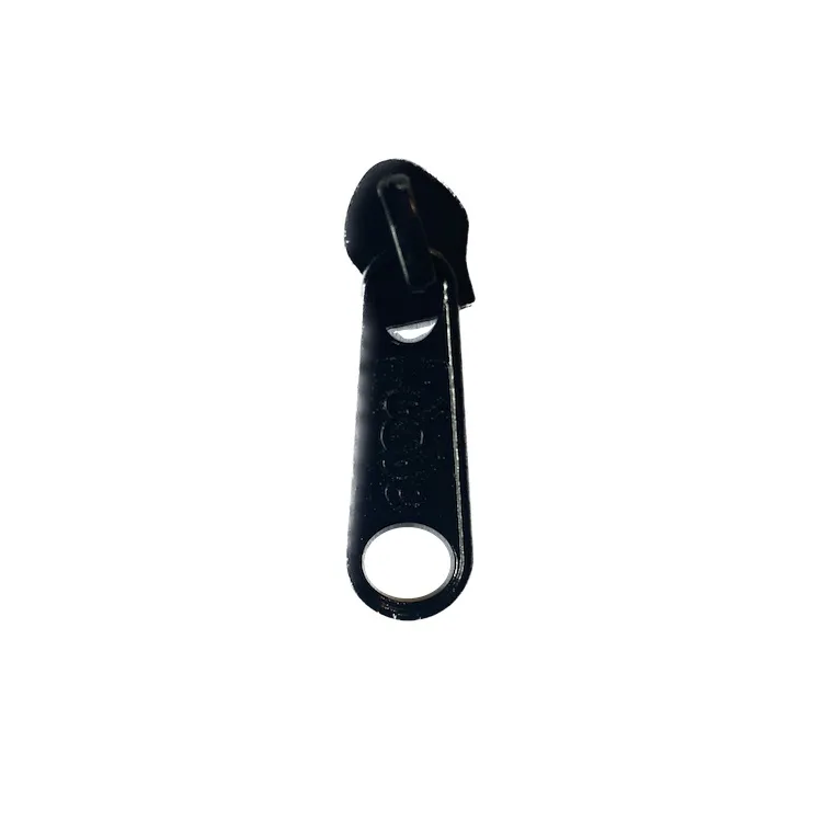 No 5 Black Long Zipper Pull