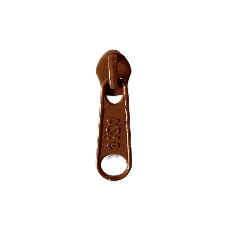 No 5 Oxide Rust Long Zipper Pull