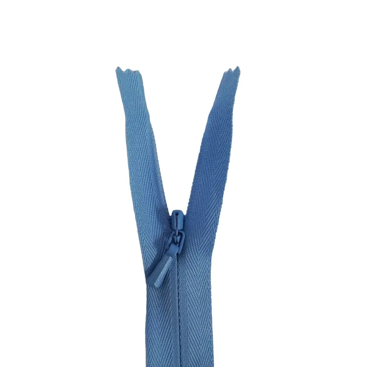 YKK Zip - 56cm Invisible - Light Blue 545