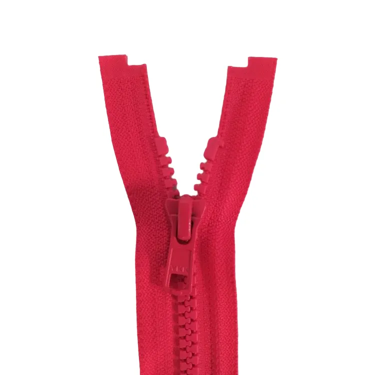 YKK Zip - 61cm No.5 Open End Plastic - Cerise Pink 516