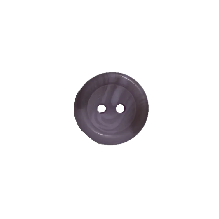 Buttons - 15mm Plastic Light Purple with Shading