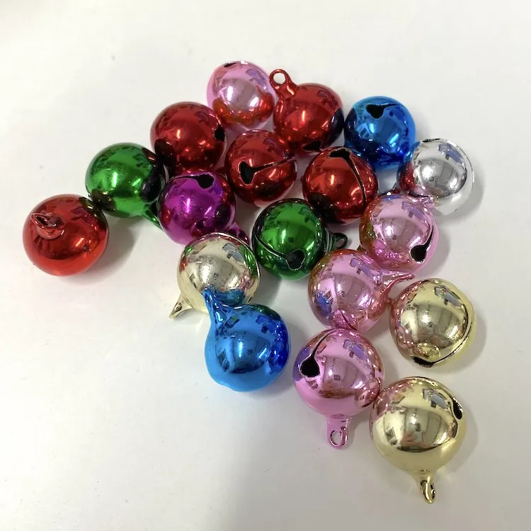 16mm Multi Colour Jingle Bells - Christmas Bells