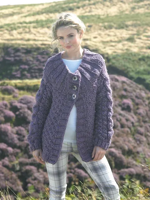 JC Brett JB272 - Mega Chunky Ladies Jacket - Knitting Pattern