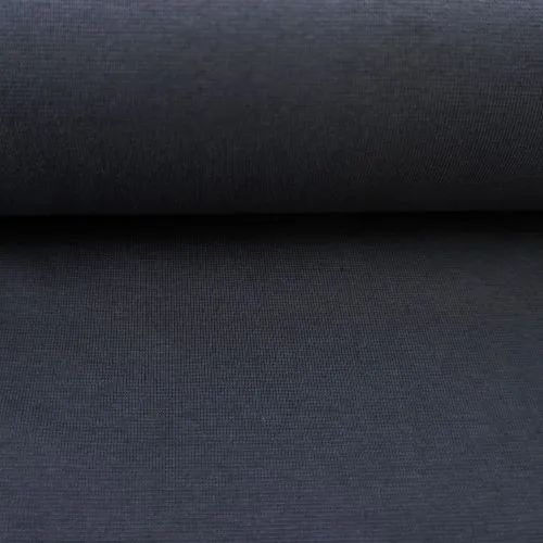 Organic Cotton Jersey Fabric Tube in Dark Grey