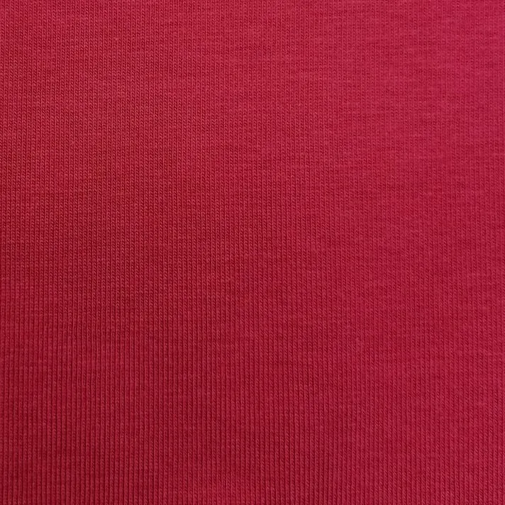 Cotton Jersey Fabric in Burgundy