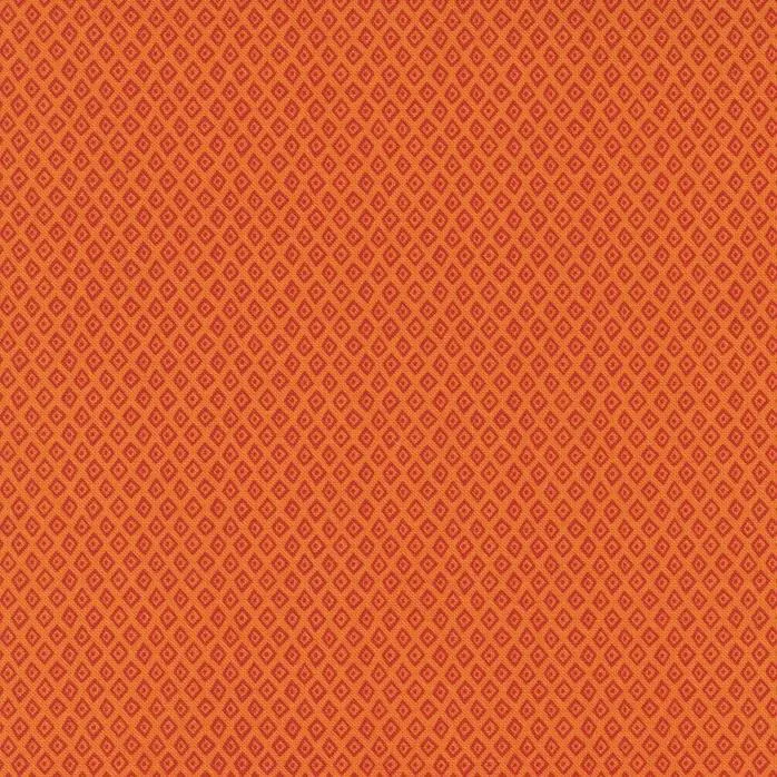 Quilting Fabric - Diamond Dot from Jungle Paradise by Stacy Iest Hsu for Moda 20788 15 Orange