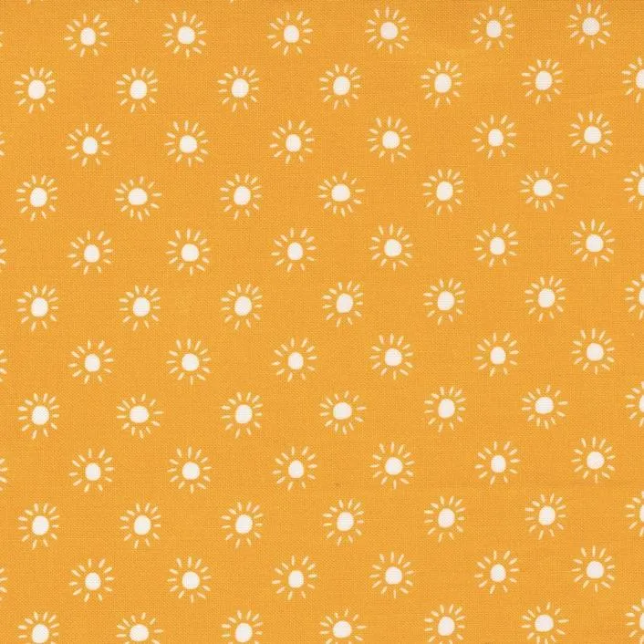 Quilting Fabric - Sunny Day Dot from Jungle Paradise by Stacy Iest Hsu for Moda 20789 14 Tiger