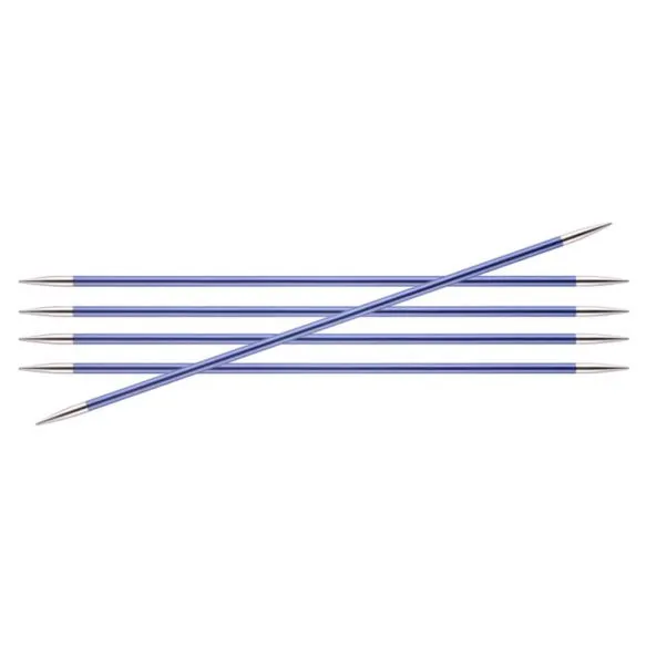 Knitting Needles - Zing 4.5mm Double Pointed 20cm Long by KnitPro K47040