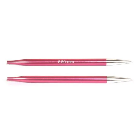 Circular Needle - 6.5mm Interchangeable Zing Circular Needle Tips 11.5cm Long by KnitPro K47508