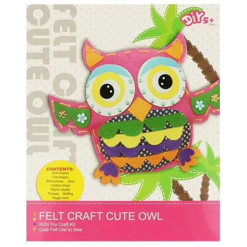 Children's Sewing Kit - Owl