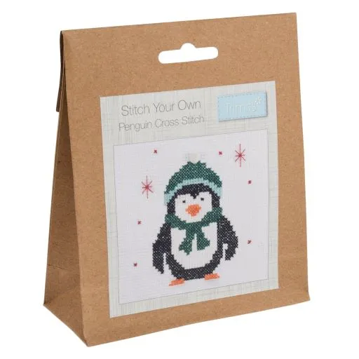 Cross Stitch Kit - Penguin 