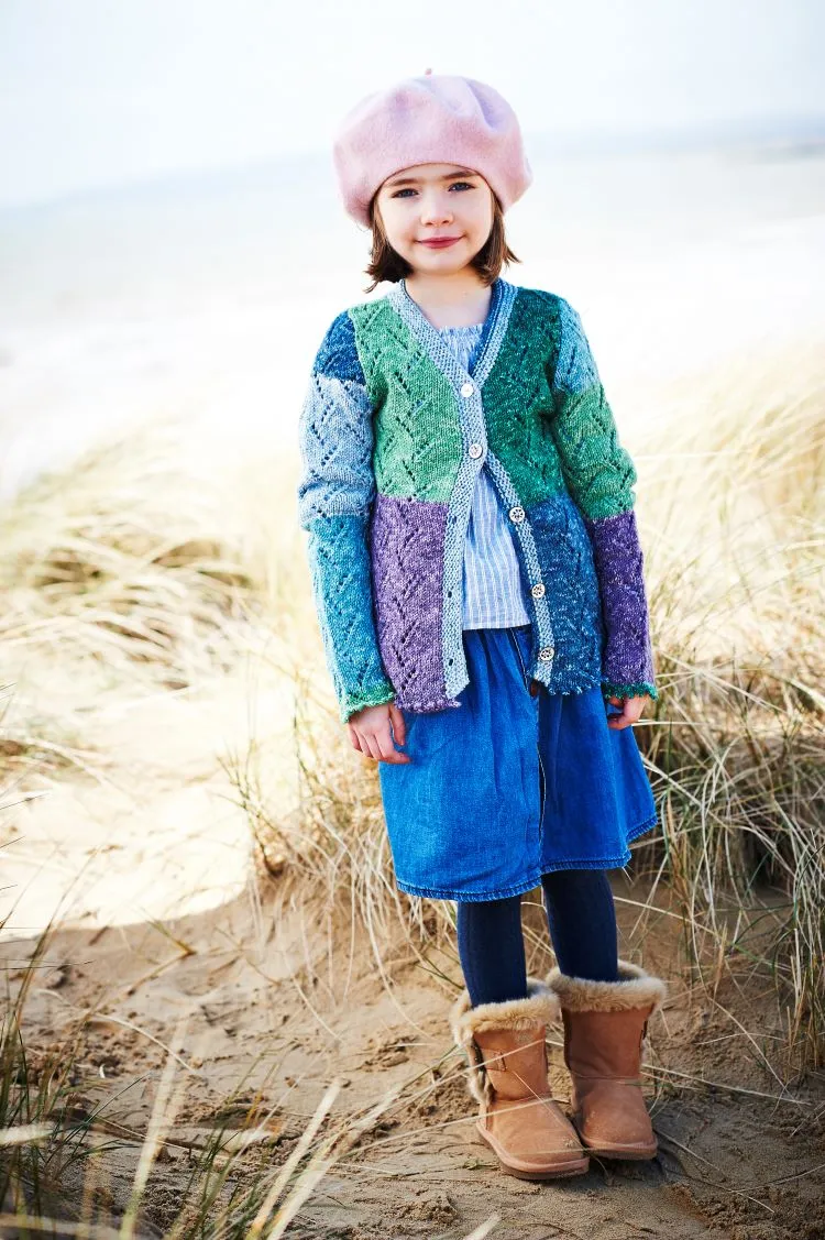 Knitting Pattern - Double Knit Lace Cardigan and Mittens by Stylecraft - 9539