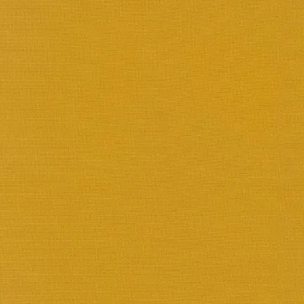 Quilting Fabric - Kona Cotton Solid Curry Colour 1677 by Robert Kaufman