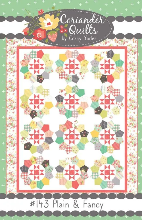 Plain And Fancy Quilt Pattern