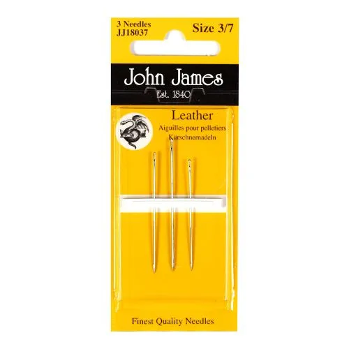 Leather Hand Sewing Needles by John James