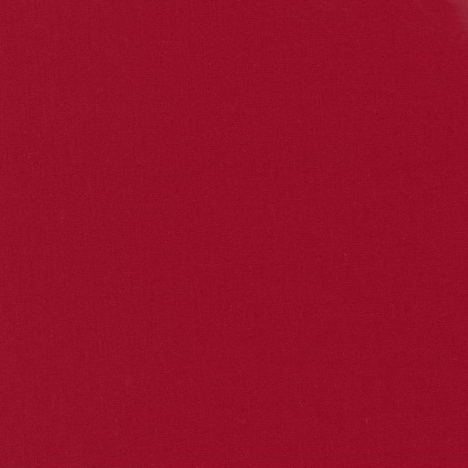 Quilting Fabric - Bella Solid Country Red Colour 17 by Moda