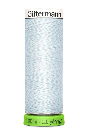 Gutermann Sew All Thread - Light Blue Recycled Polyester rPET Colour 193