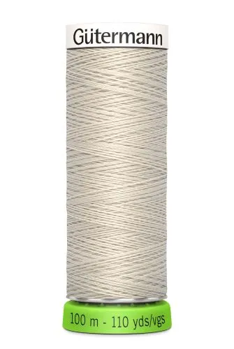 Gutermann Sew All Thread - Light Brown Grey Recycled Polyester rPET Colour 299