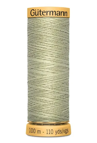 Gutermann Sew All Thread - Green 100% Cotton Colour 126