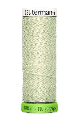 Gutermann Sew All Thread - Light Green Recycled Polyester rPET Colour 818