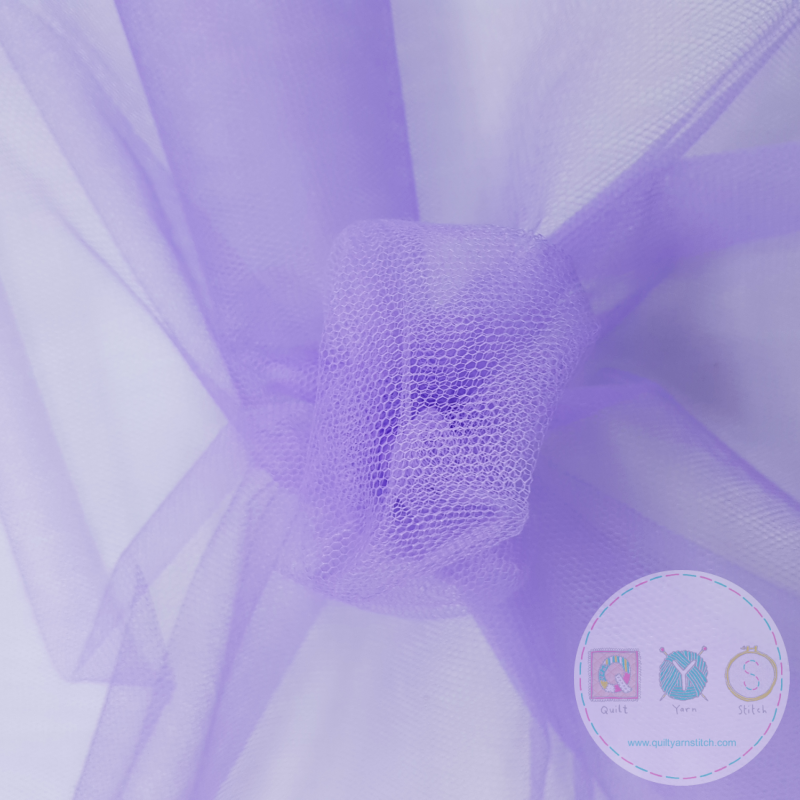 Lilac Tulle - Netting Fabric - Nylon Net Mesh - Bridal - Cosplay ...