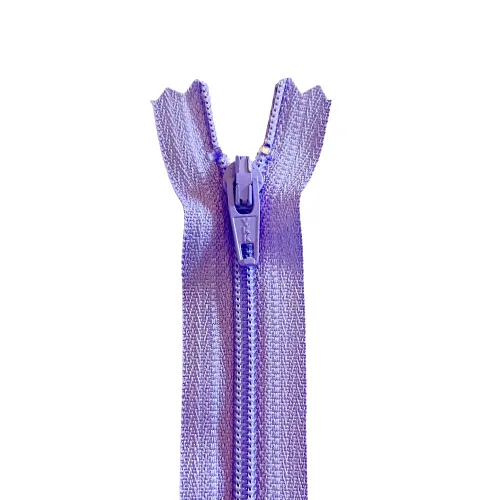 YKK Zip - 46cm Closed End Nylon - Lilac 373