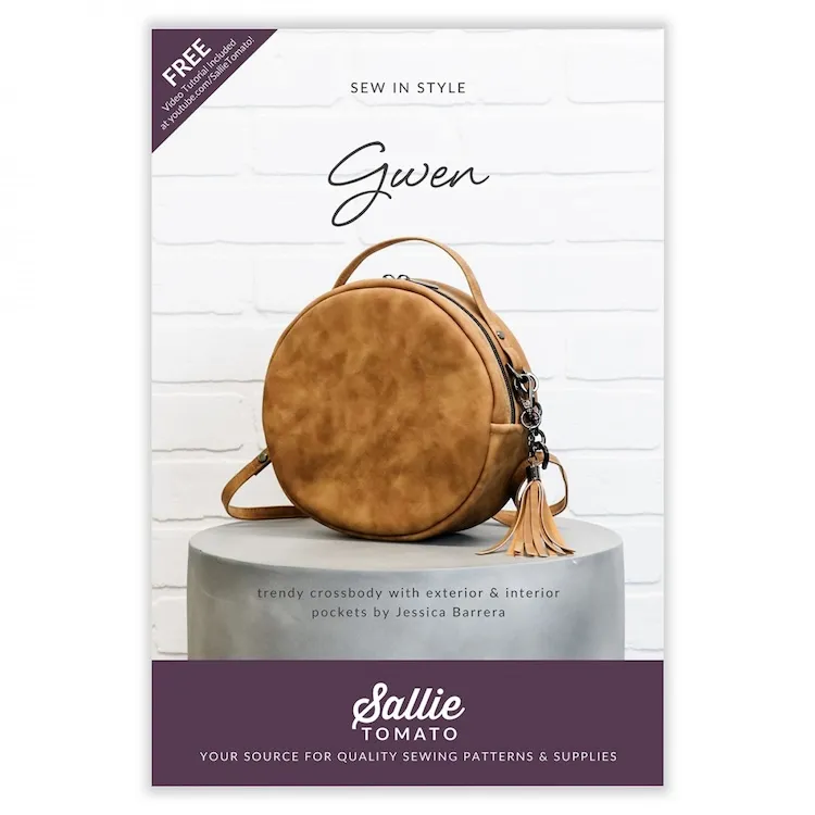 Sallie Tomato - Gwen Cross Body Bag Sewing Pattern