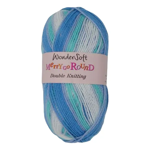 Yarn - Stylecraft Wondersoft Merry Go Round DK in Seaside Rock 3936