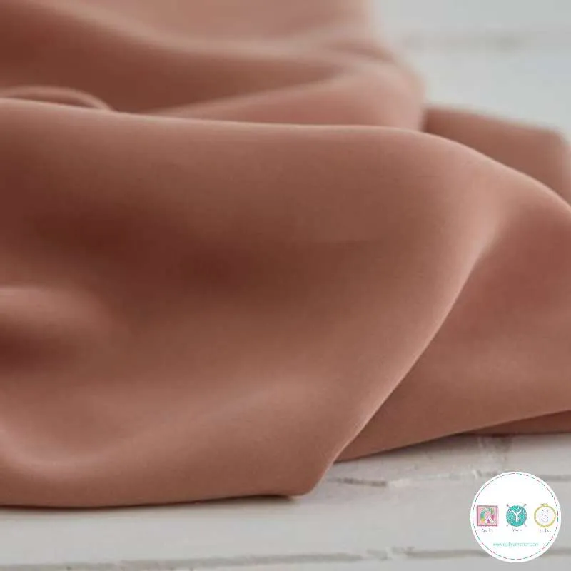 REMNANT - 1.30m - Tencel Twill Medium Fabric in Nude by meetMILK