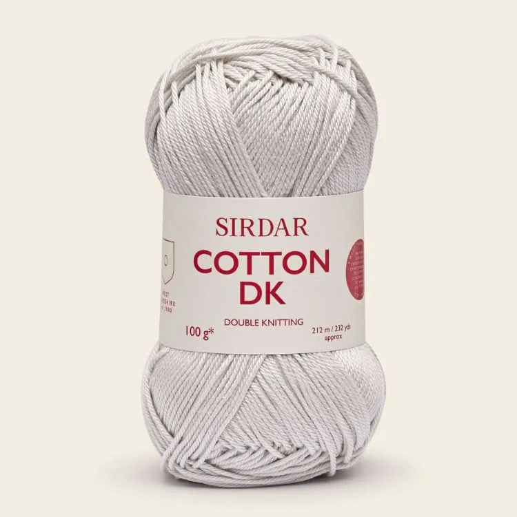 Yarn - Sirdar Cotton DK in Mother of Pearl 541